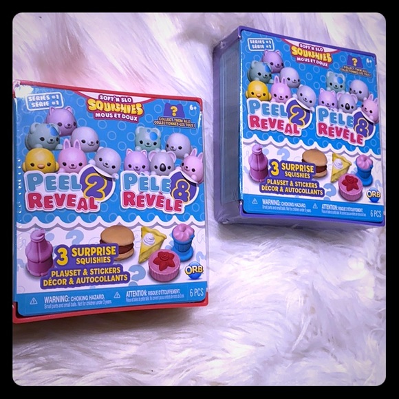 soft n slo squishies peel to reveal